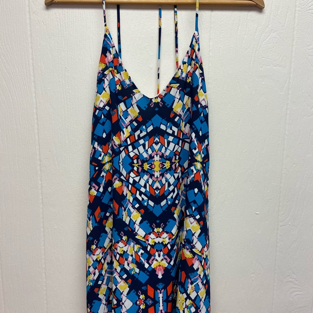 Multi color party dress